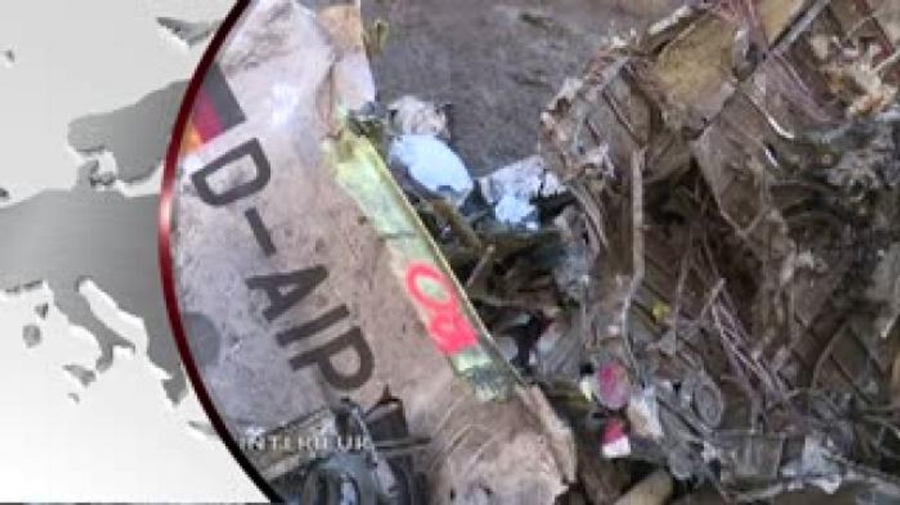 #MundoEnClaro Nuevas imágenes de restos del avión de Germanwings