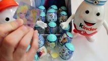 15 Surprise Eggs Frozen Anna Elsa Olaf Disney Opening Unboxing Special Huevos Sorpresa not Kinder