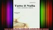 Read  Tutto il nulla Vuoto sentimenti materia Italian Edition  Full EBook