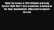 Read TExES Life Science 7-12 (238) Flashcard Study System: TExES Test Practice Questions &