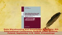 Download  Data Warehousing and Knowledge Discovery 8th International Conference DaWaK 2006 Krakow Free Books