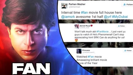 DUBAI Goes Crazy Over Shahrukh Khan's FAN