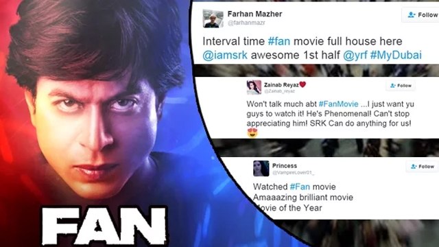 DUBAI Goes Crazy Over Shahrukh Khan's FAN