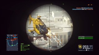 Battlefield Hardline Sniper kills