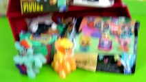 Blind Bag Toy Surprise Barn with My Little Pony Apple Jack   MLP Rainbow Dash - Cookieswirlc Video