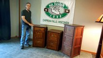 2 & 3 Drawer Oak Filing Cabinets - Hand Made - The Oak Furniture Shop