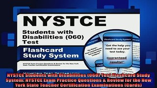 Free PDF Downlaod  NYSTCE Students with Disabilities 060 Test Flashcard Study System NYSTCE Exam Practice  FREE BOOOK ONLINE