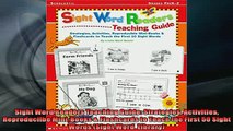 EBOOK ONLINE  Sight Word Readers Teaching Guide Strategies Activities Reproducilbe MiniBooks   BOOK ONLINE