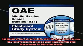 Free PDF Downlaod  OAE Middle Grades Social Studies 031 Flashcard Study System OAE Test Practice Questions  DOWNLOAD ONLINE