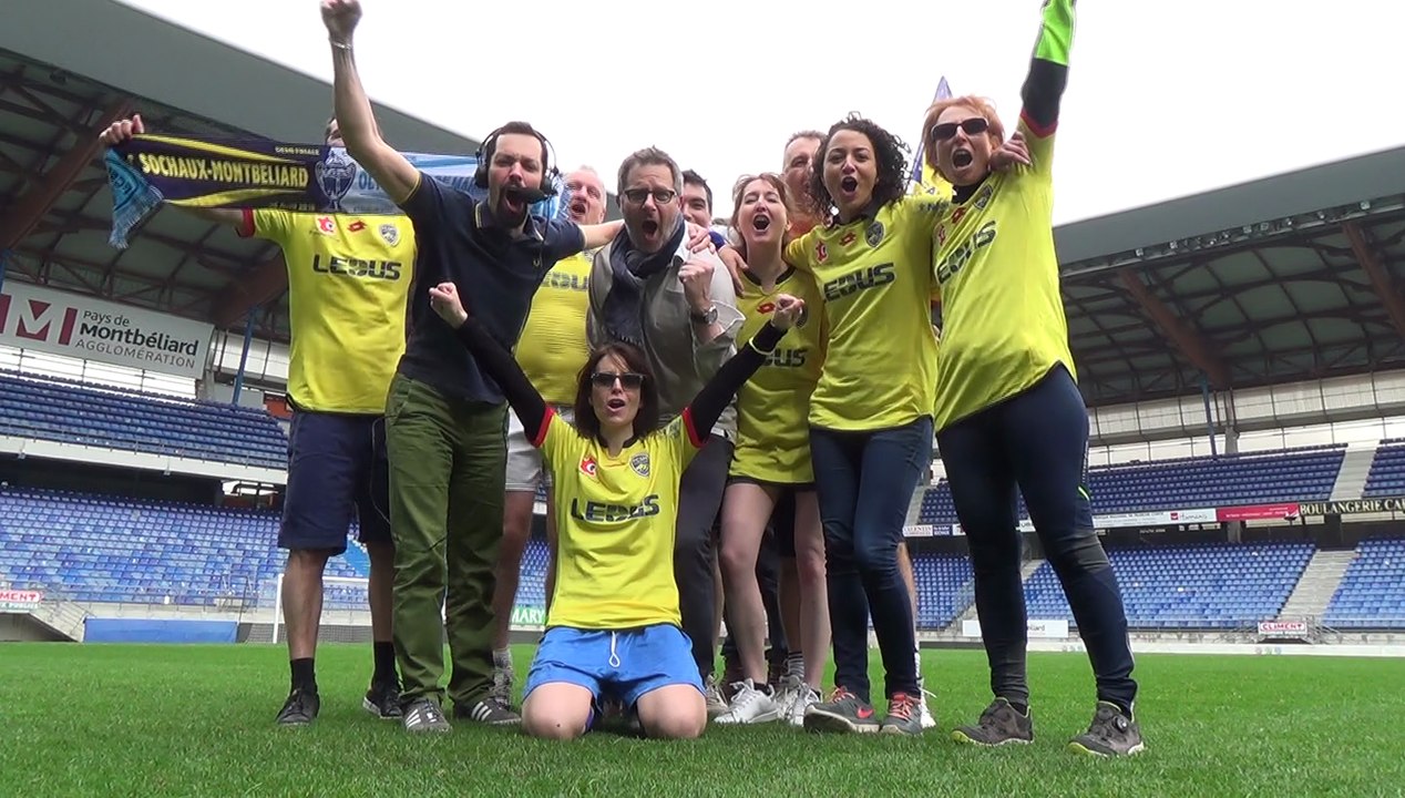 FCSM-OM en Coupe de France : France Bleu avec les jaune et bleu