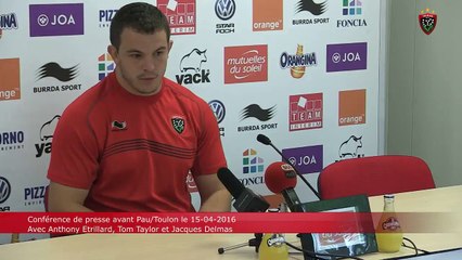 Avant-Match Pau/Toulon (TOP 14 - J21) : Anthony Etrillard