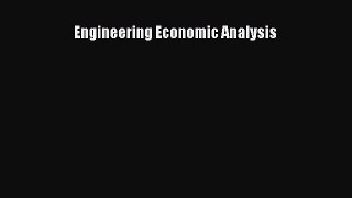 Download Engineering Economic Analysis PDF Free