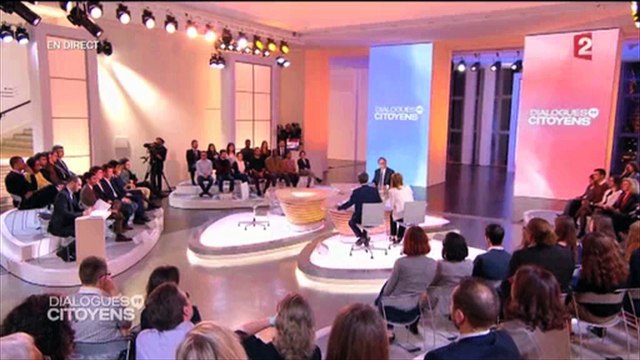 Dialogues citoyens : Léa Salamé éclipse David Pujadas