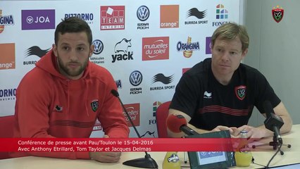 Avant-Match Pau/Toulon (TOP 14 - J21) : Tom Taylor