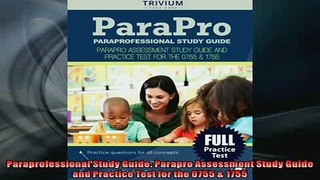 FREE DOWNLOAD  Paraprofessional Study Guide Parapro Assessment Study Guide and Practice Test for the READ ONLINE