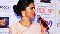 Deepika Padukone SNUBS Reporter at Finding Fanny Event