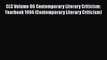 [PDF] CLC Volume 86 Contemporary Literary Criticism: Yearbook 1994 (Contemporary Literary Criticism)