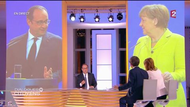 Dialogues citoyens : la réplique culte de Léa Salamé à François Hollande