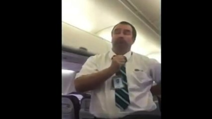 Hilarious WestJet flight attendant safety demo leaves passengers in stitches (VIDEO)