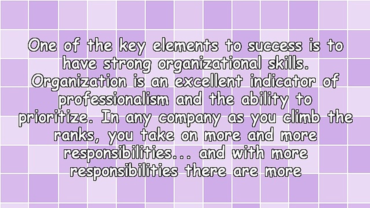 7 Tips to Become More Organized