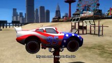 Cars Songs For Kids ♪ Pop goes the weasel ♪ BIG RAMP and Mickey Mouse