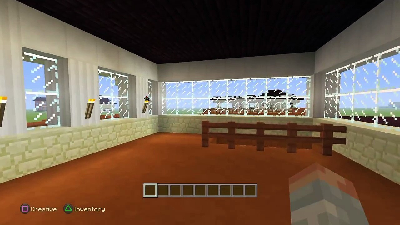 Minecraft house ideas-Modern house