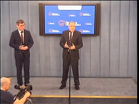 Poseł Jan Grabiec - konferencja z 13 kwietnia 2016 r.