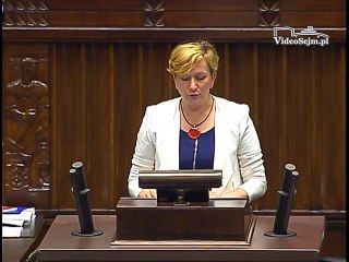 Poseł Józefa Szczurek-Żelazko - Wystąpienie z dnia 13 kwietnia 2016 roku.