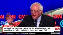 Hillary and Bernie Discuss Israel at Democratic Debate
