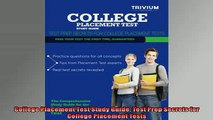 READ book  College Placement Test Study Guide Test Prep Secrets for College Placement Tests  FREE BOOOK ONLINE