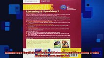FREE DOWNLOAD  Cambridge English Skills Real Listening and Speaking 3 with Answers and Audio CD  BOOK ONLINE