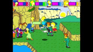 The Simpsons Arcade Game - Stage 5 - Springfield Butte