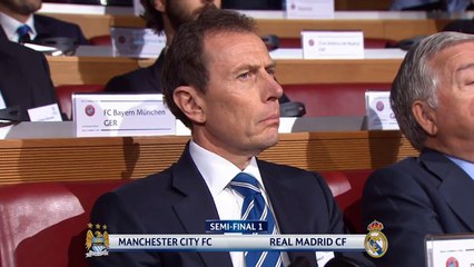 UEFA Champions League semifinal draw 15.04.2016