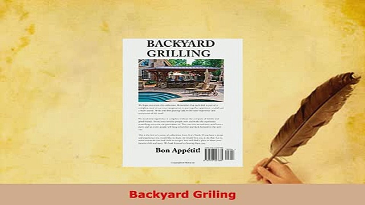 Download  Backyard Griling Read Online