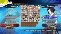 Naruto Ultimate Ninja Storm Generations - All Characters Unlocked