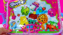 Shopkins Season 2 and 3 Carrier Carrying Case Bag   Unboxing 4 Toy Packs Cookieswirlc Video