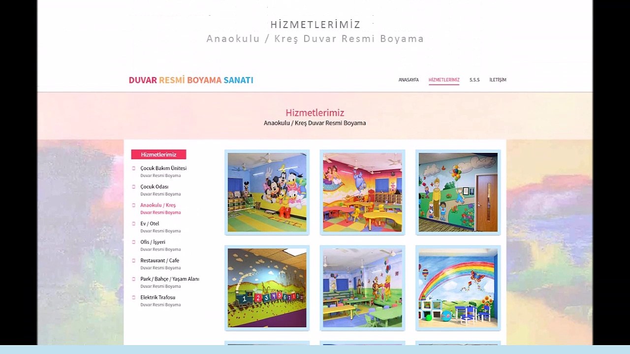 Duvar Resmi Boyama Sanatı