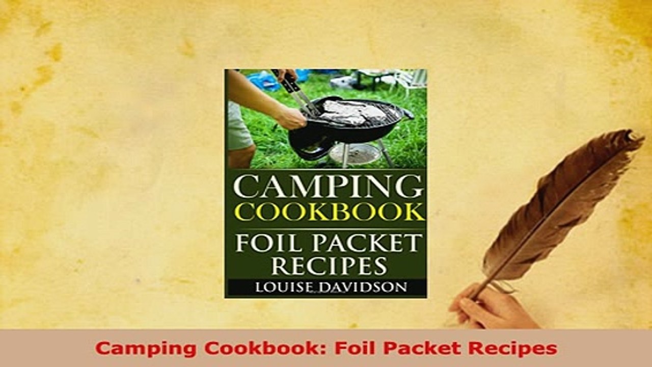 PDF  Camping Cookbook Foil Packet Recipes Free Books