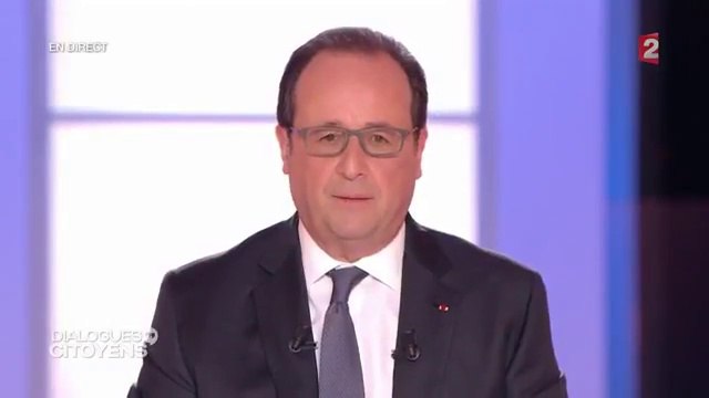 C'est une plaisanterie - Réplique de Léa Salamé à François Hollande
