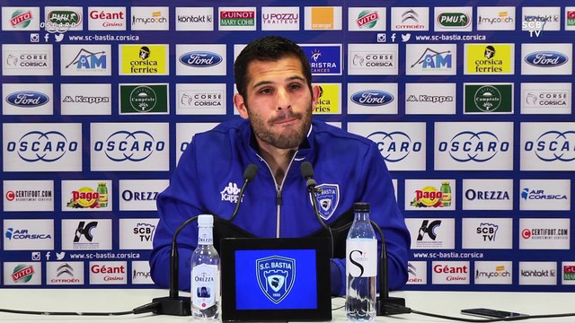Bastia-St Etienne : Conf. d'avant-match de G. Cioni