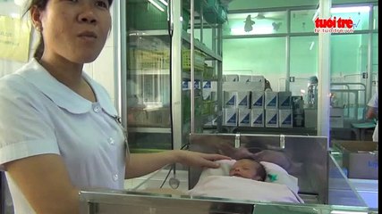 Bé sơ sinh bị bỏ rơi trong bệnh viện