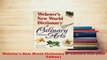 PDF  Websters New World Dictionary of Culinary Arts 2nd Edition PDF Book Free