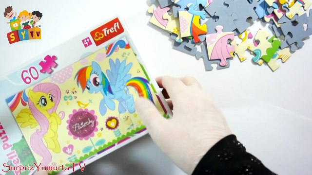 My Little Pony Puzzle Elam Şekeri TV #SYTV İçin MLP Yapboz Yapıyor - Puzzle Yapboz Videolar #2
