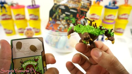 Dev Yumurta Arlo ve Spot Sürpriz Yumurtası - Play Doh The Good Dinosaur Dev Sürpriz Yumurta Açma #20