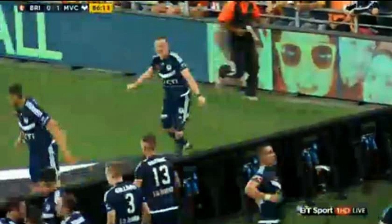Besart Berisha Goal Brisbane Roar 0-1 Melbourne Victory - 15.04.2016 HD