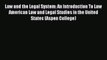 [Download PDF] Law and the Legal System: An Introduction To Law American Law and Legal Studies