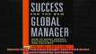 READ book  Success for the New Global Manager How to Work Across Distances Countries and Cultures  FREE BOOOK ONLINE