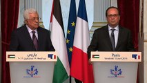 Déclaration conjointe avec M. Mahmoud Abbas, président de l’Autorité palestinienne