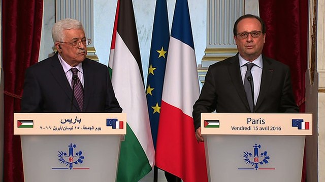 Déclaration conjointe avec M. Mahmoud Abbas, président de l’Autorité palestinienne