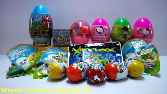15 Sürpriz Yumurta Açma Sürpriz Yumurtalar izle - Yeni Oyuncak ve Kinder Surprise Eggs